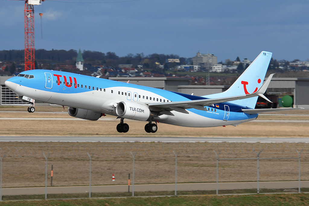 D-ATYB Boeing 737-8K5 08.03.2019