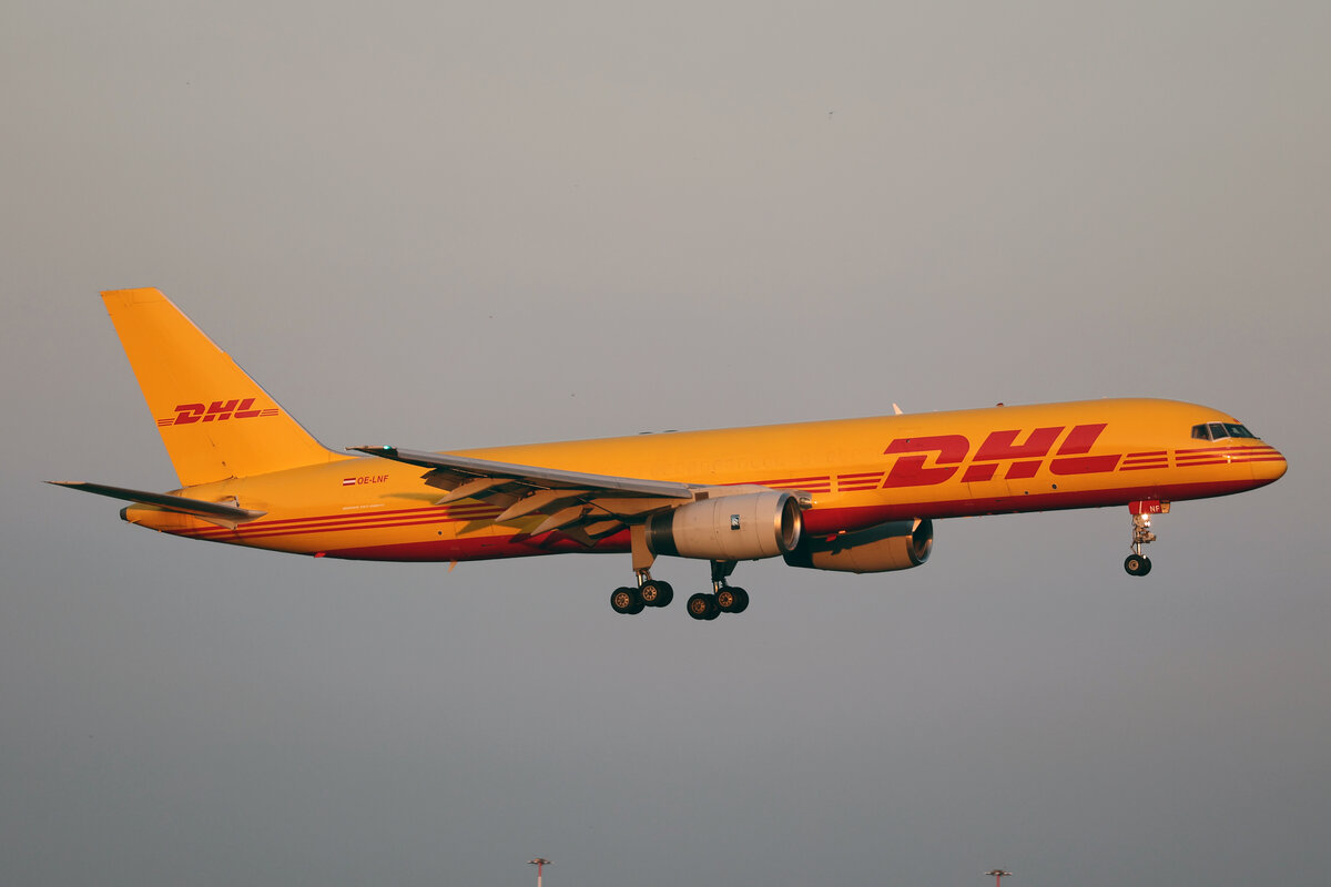 DHL Air Austria, OE-LNF, Boeing B757-236PCF, msn: 29945/873, 05.Juli 2024, MXP Milano Malpensa, Italy.