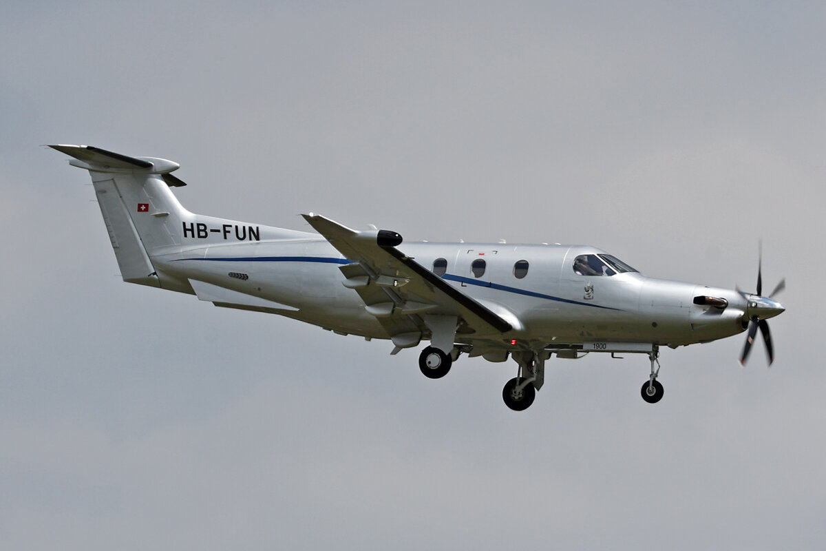 DJ Aviation AG, HB-FUN, Pilatus PC-12/47E, msn: 1900, 13.Juni 2024, ZRH Zürich, Switzerland.