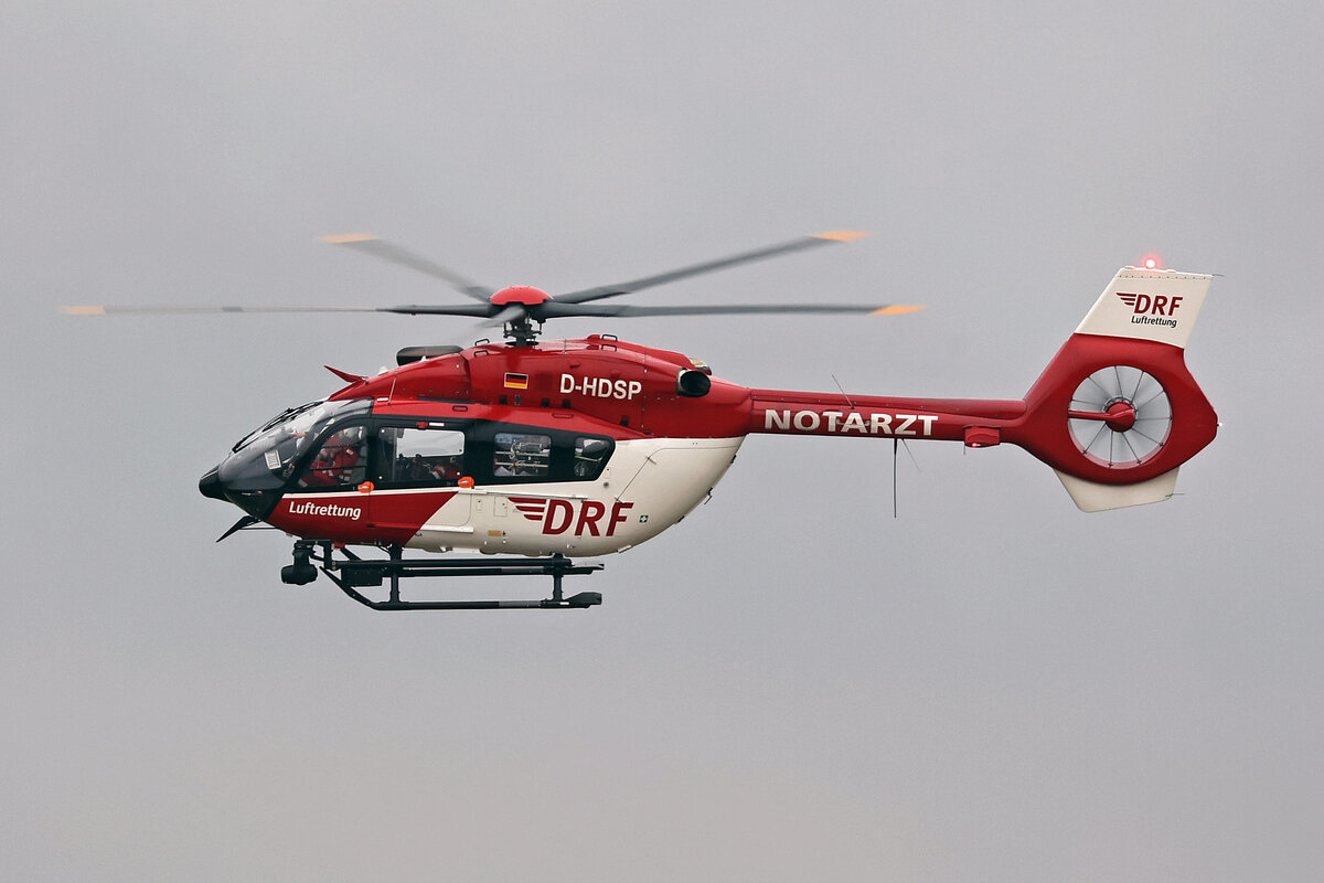 DRF Luftrettung, D-HDSP, Airbus Helicopters Deutschland MBB BK-117D2,msn: 20213, 14.Oktober 2024, NUE Nürnberg, Germany.