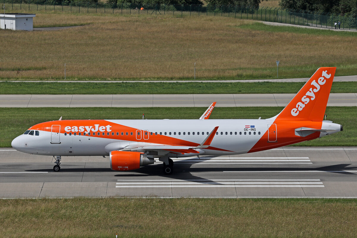 easy Jet, OE-ING, Airbus A320-214, msn: 8119, 16.Juni 2024, ZRH Zürich, Switzerland.