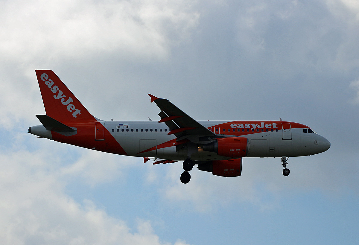 Easyjet Europe, Airbus A 319-111, OE-LQT; ber, 23.06.2024