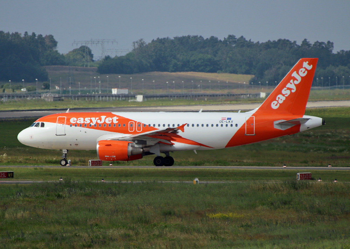 Easyjet Europe, Airbus A 319-111, OE-LKV, BER, 23.06.2024