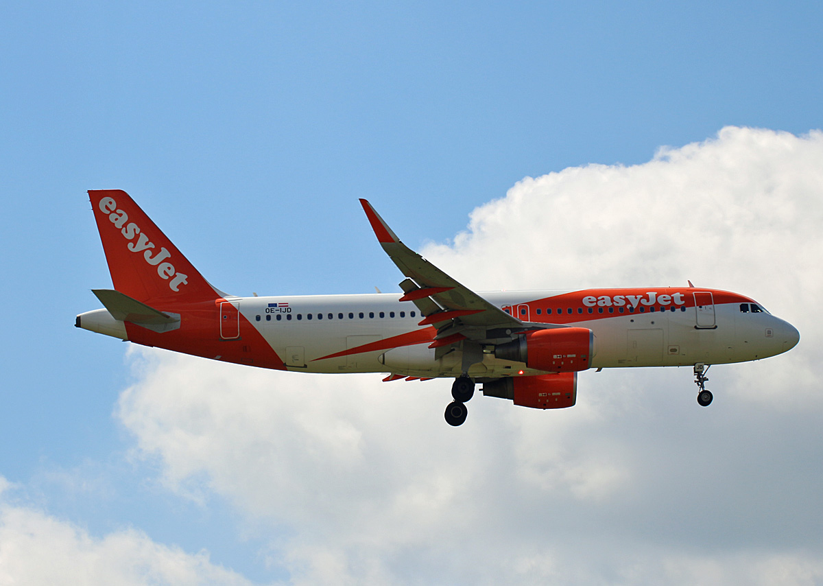 Easyjet Europe, Airbus A 320-214, OE-IJD, BER, 23.06.2024