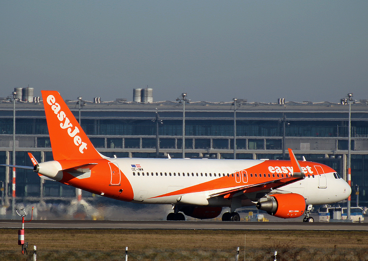 Easyjet Europe, Airbus A 320-214, OE-IWW, BER, 19.01.2025