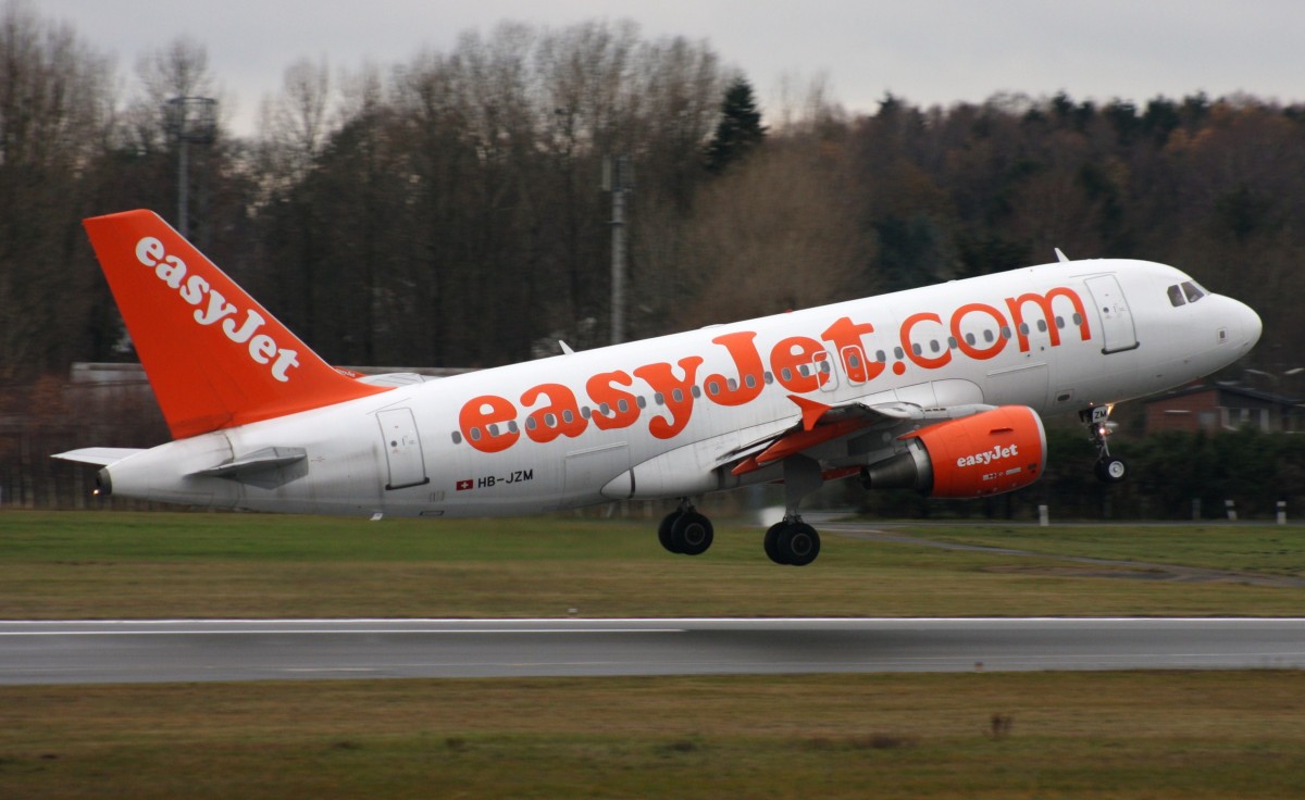 EasyJet Switzerland,HB-JZM,(c/n2370),Airbus A319-111,30.11.2013,HAM-EDDH,Hamburg,Germany