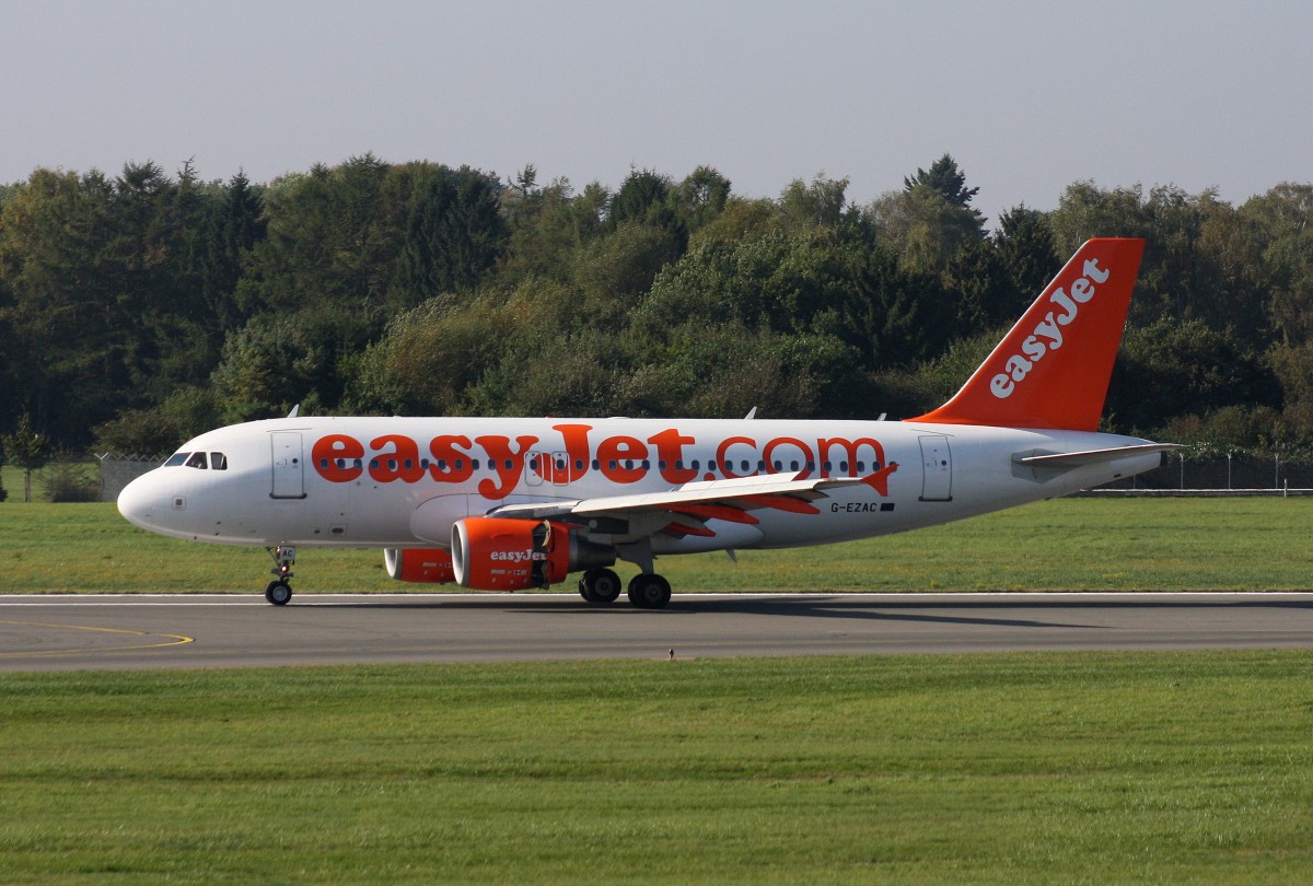 EasyJet,G-EZAC,(c/n 2691),Airbus A319-111,04.10.2014,HAM-EDDH,Hamburg,Germany