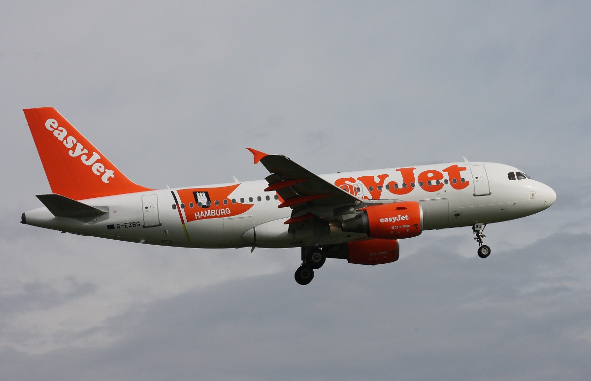 EasyJet,G-EZBG,(c/n 2946),Airbus A319-111,09.05.20.14,HAM-EDDH,Hamburg,Germany(cs HAMBURG)