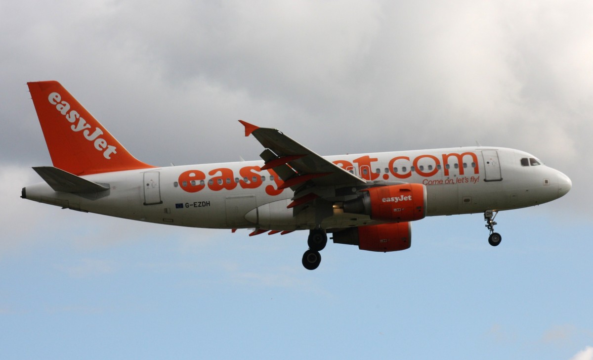 EasyJet,G-EZDH,(c/n3466),Airbus A319-111,27.09.2013,HAM-EDDH,Hamburg,Germany