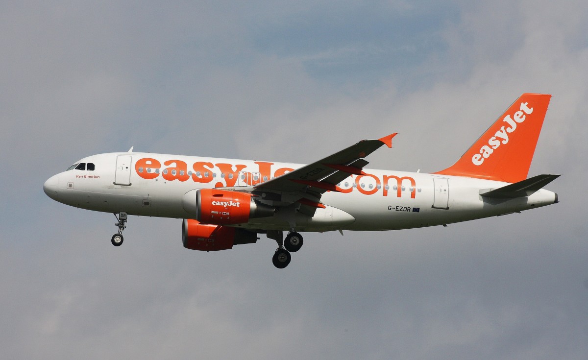 EasyJet,G-EZDR,(c/n 3683),Airbus A319-111,28.06.2014,HAM-EDDH,Hamburg,Germany(Sticker:Keri Emerton)