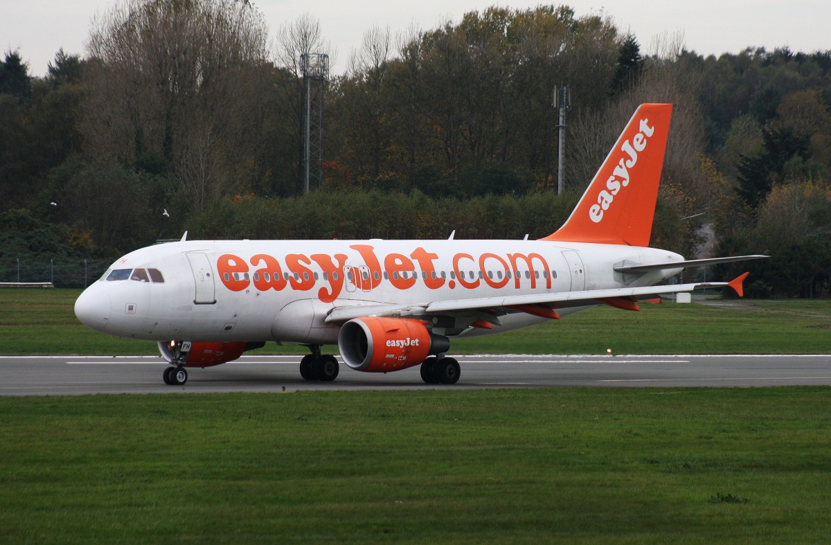 EasyJet,G-EZFH,(c/n 3854),Airbus A319-111,24.10.2014,HAM-EDDH,Hamburg,Germany