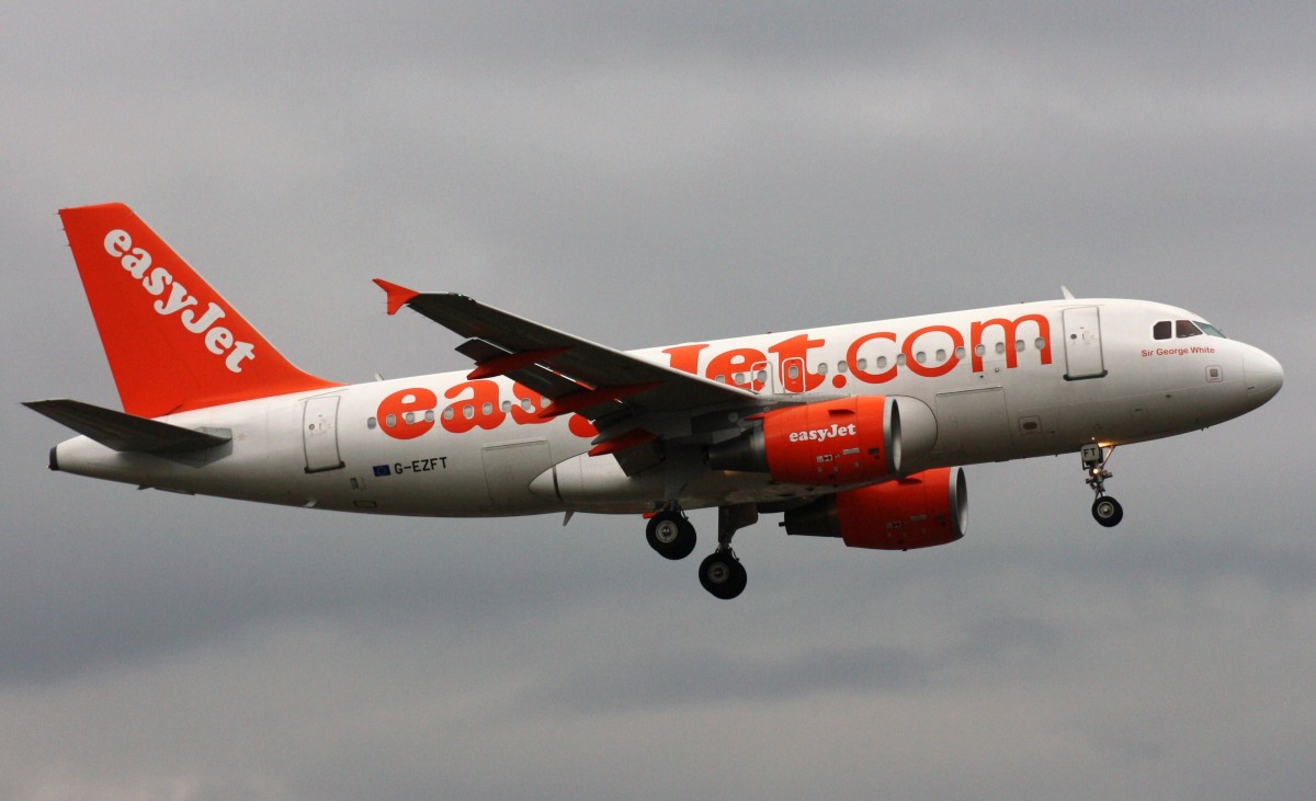 EasyJet,G-EZFT,(c/n4132),Airbus A319-111,21.02.2014,HAM-EDDH,Hamburg,Germany(Remark:Sir George White)