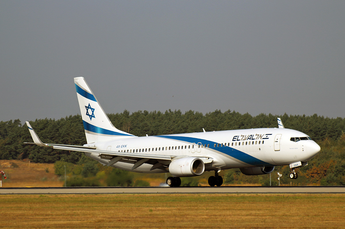 EL AL, Boeing B 737-85R, 4X-EKK, BER, 04.09.2024