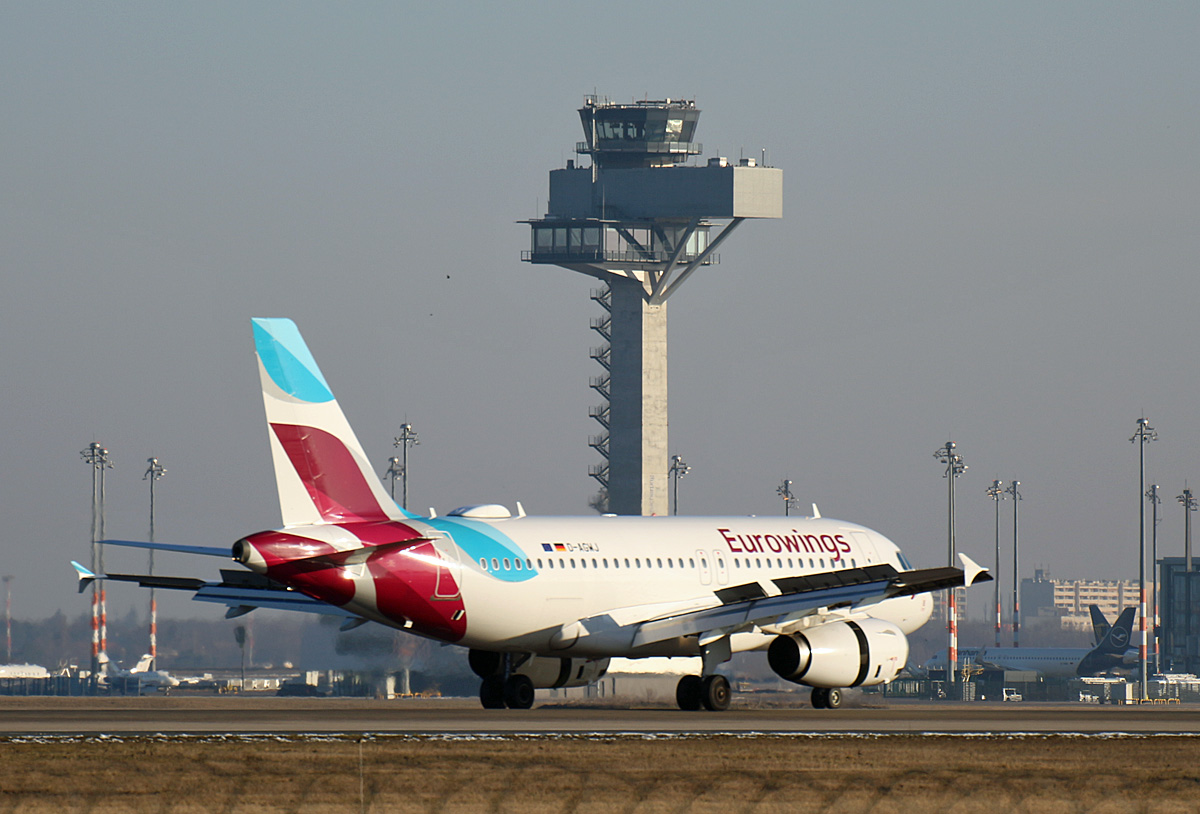 Eurowings, Airbus A 319-132, D-AGWJ, BER, 22.02.2025