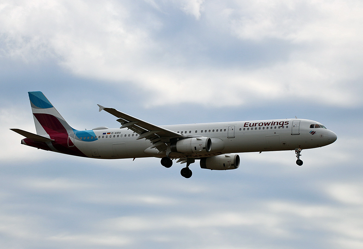 Eurowings, Airbus A 321-231, D-AIDU, BER, 14.07.2024