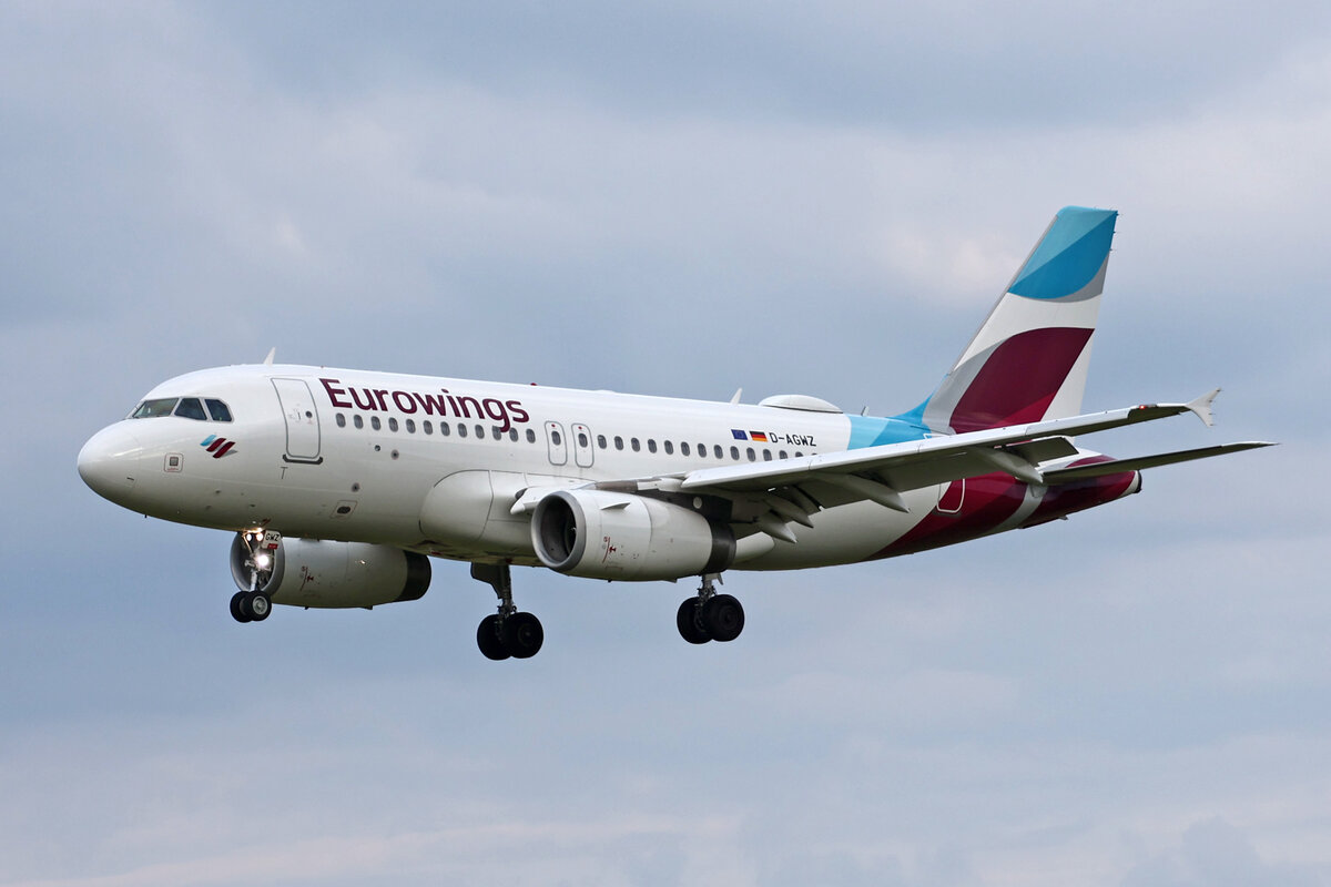 Eurowings, D-AGWZ, Airbus A319-132, msn: 5978, 13.Juni 2024, ZRH Zürich, Switzerland.