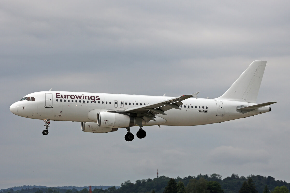 Eurowings (Operated by Avion Express Malta), 9H-AMK, Airbus A320-232, msn: 3562, 07.Juni 2024, ZRH Zürich, Switzerland.