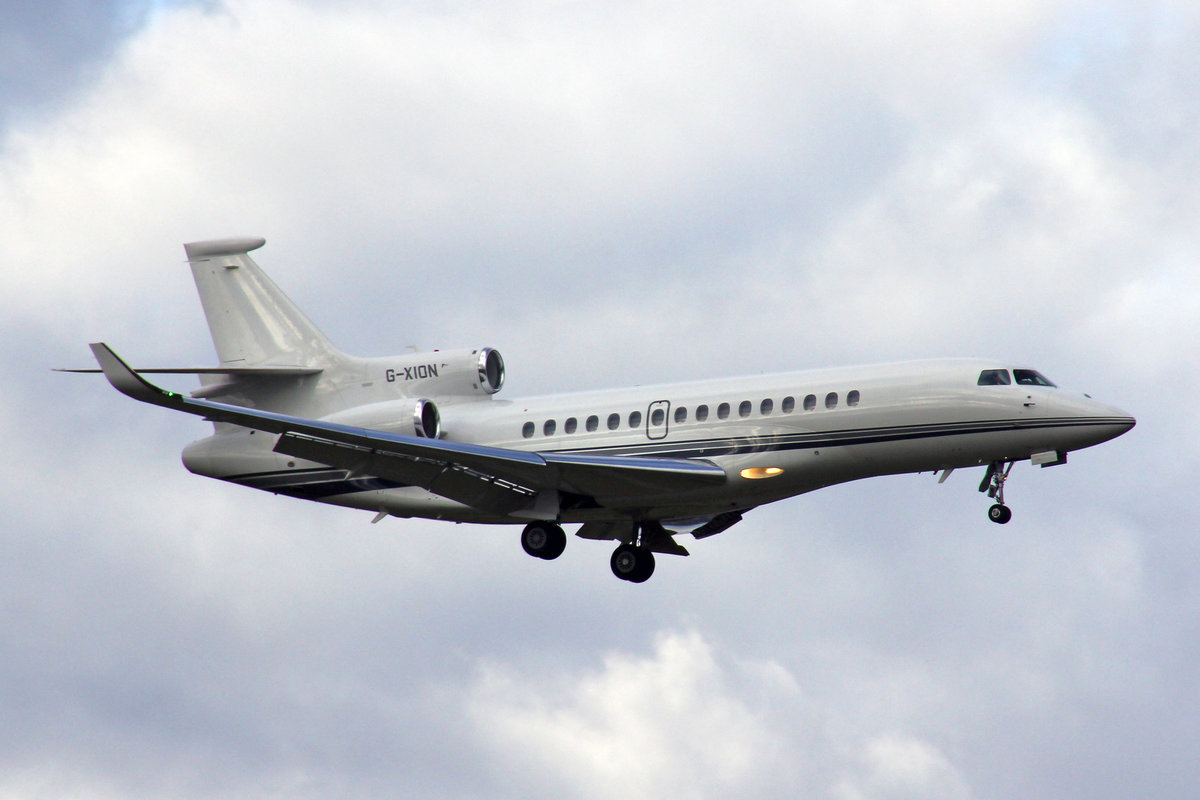  ExecuJet UK  , G-XION, Dassault Falcon 8X, msn: 409, 11.Oktober 2020, ZRH Zürich, Switzerland.