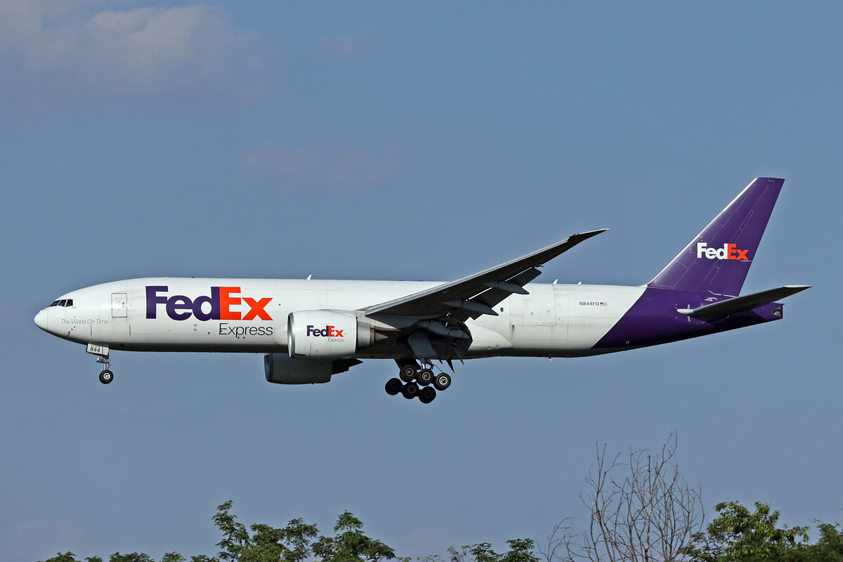 Federal Express, N844FD, Boeing B777-FHT, msn: 37138/977, 04.Juli 2024, MXP Milano Malpensa, Italy.