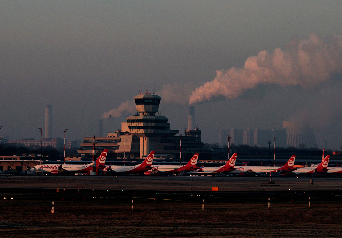 Flughafen Berlin-Tegel , 18.01.2015