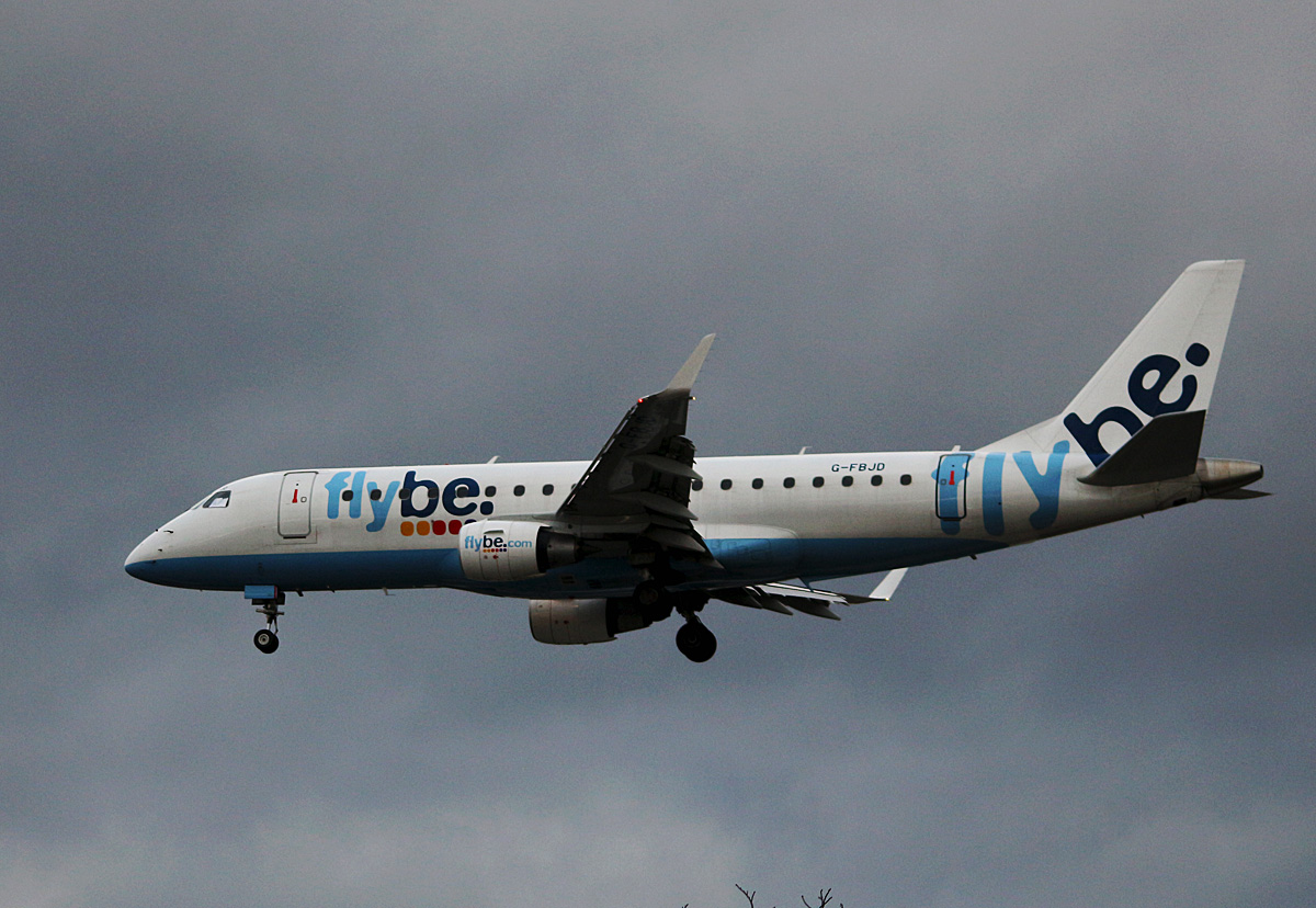 Flybe, ERJ-175-200STD,G-FBJD, TXL, 18.11.2016