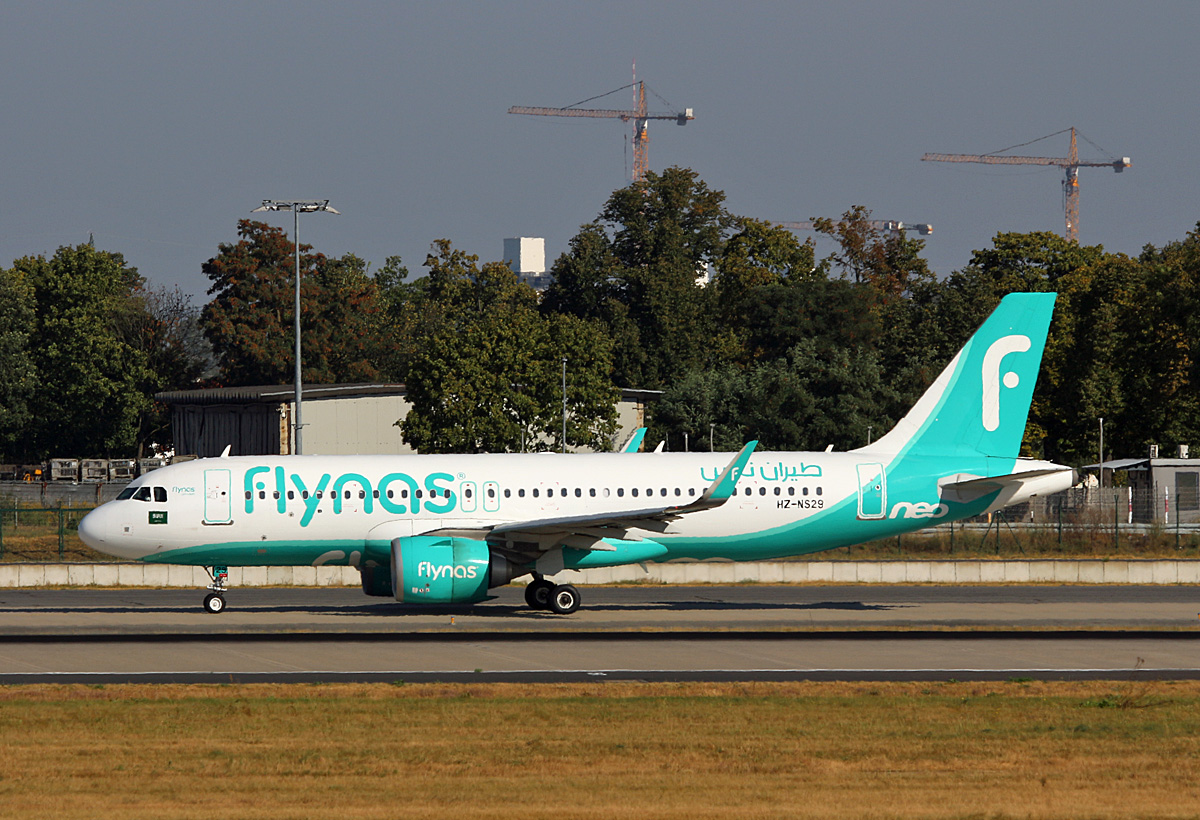 Flynas, Airbus A 320-251N, HZ-NS29, BER, 08.09.2024