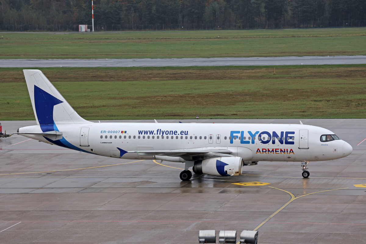 FLYONE Armenia, ER-00007, Airbus A320-232, msn: 4757, 14.Oktober 2024, NUE Nürnberg, Germany.