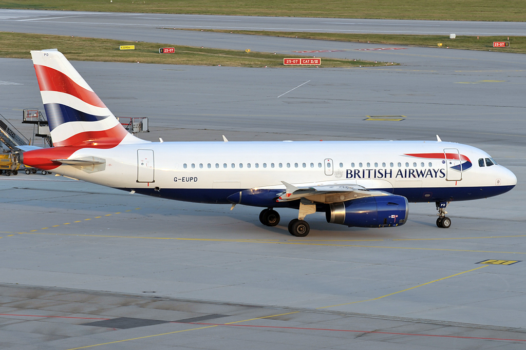 G-EUPD  Airbus A319-131 27.07.2018