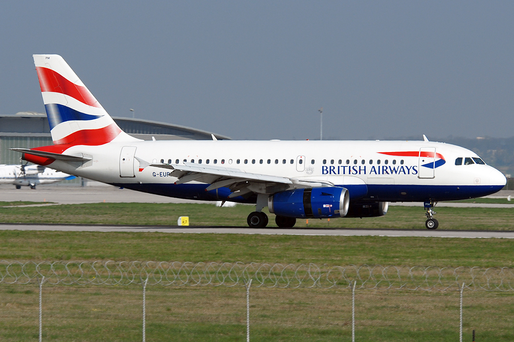 G-EUPM Airbus A319-131 08.04.2017