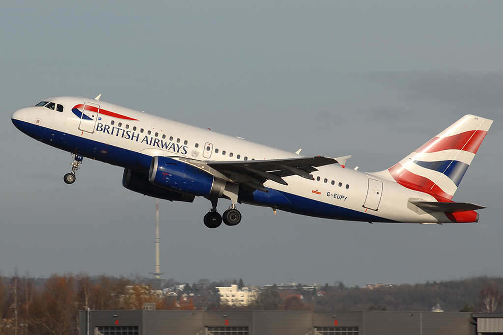 G-EUPY Airbus A319-131 27.12.2016