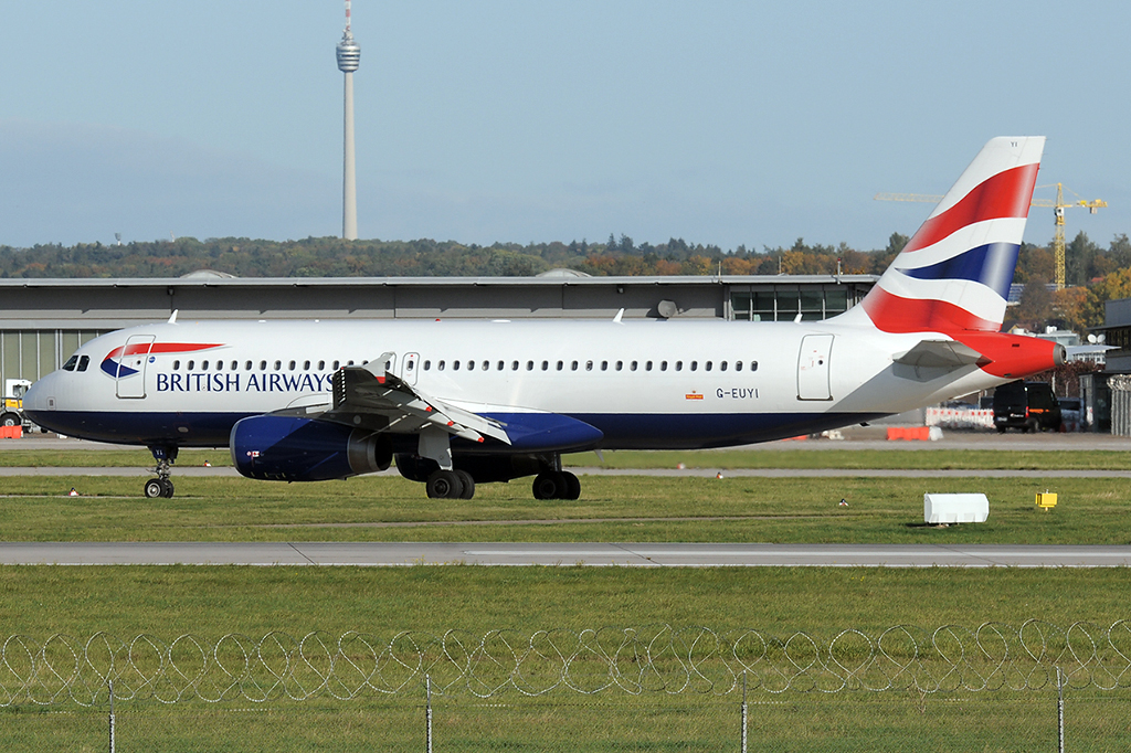 G-EUYI Airbus A320-232 16.10.2019