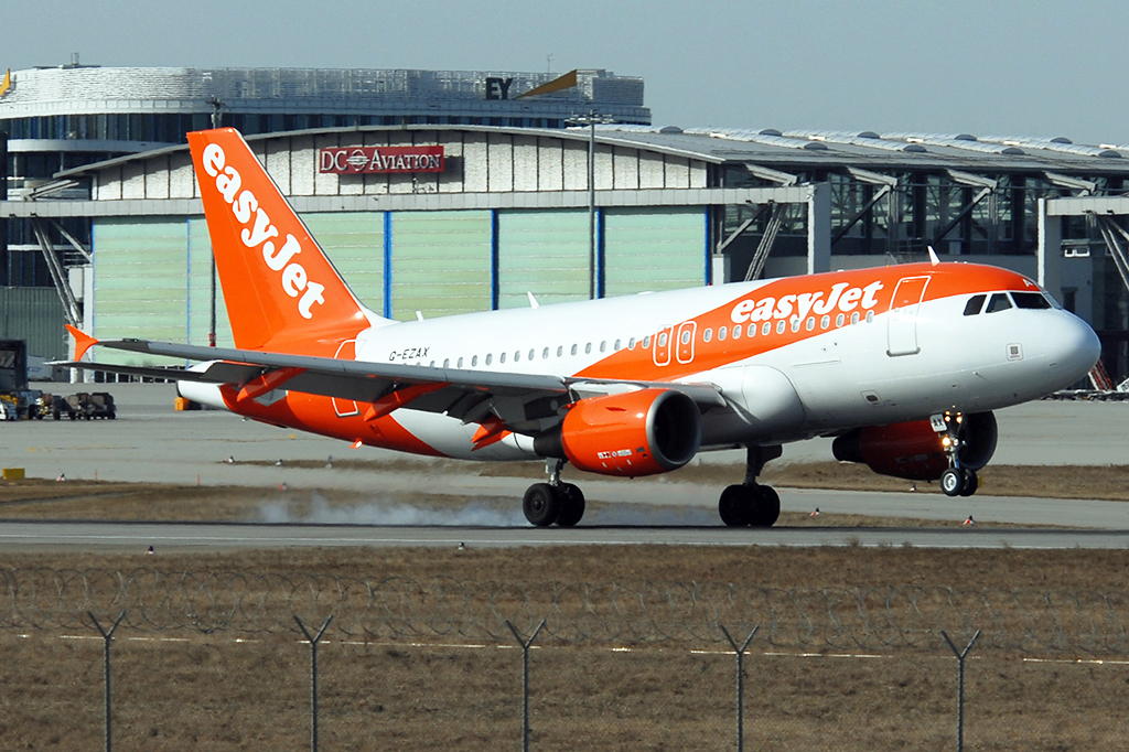 G-EZAX Airbus A319-111 23.02.2019