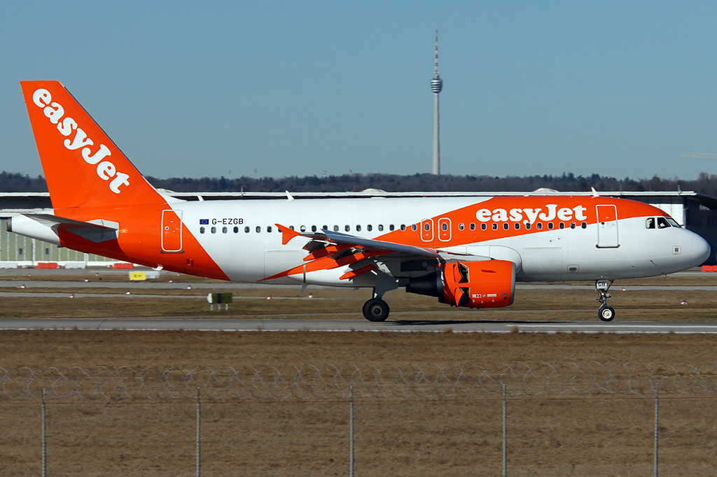 G-EZGB Airbus A319-111 24.02.2019