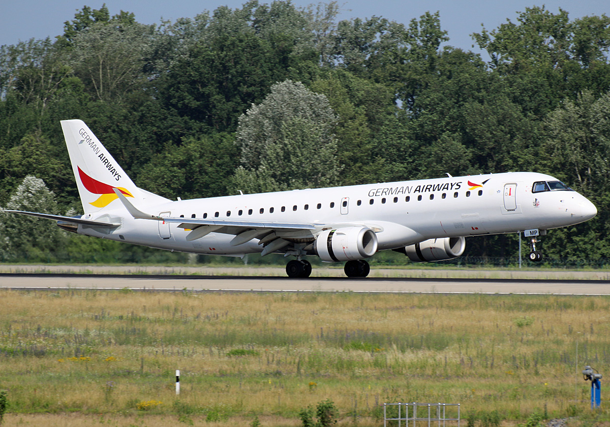 German Airways, ERJ-190-100AR, D-AGMP, BER, 26.06.2024