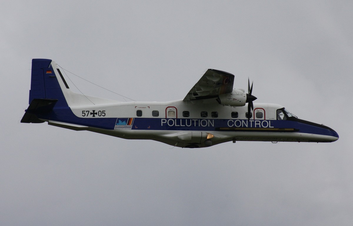 German Navy(Pollution Control),57+05,Dornier Do-228-212,24.06.2014,HAM-EDDH,Hamburg,Germany