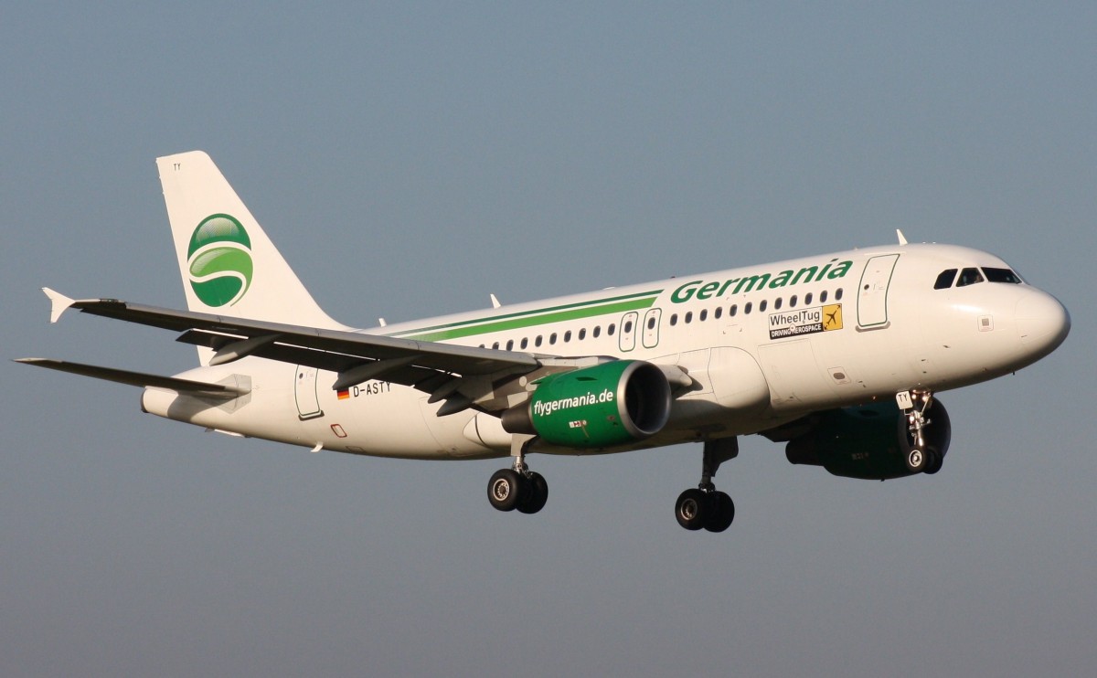 Germania,D-ASTY,(c/n3407),Airbus A319-112,03.10.2013,HAM-EDDH,Hamburg,Germany