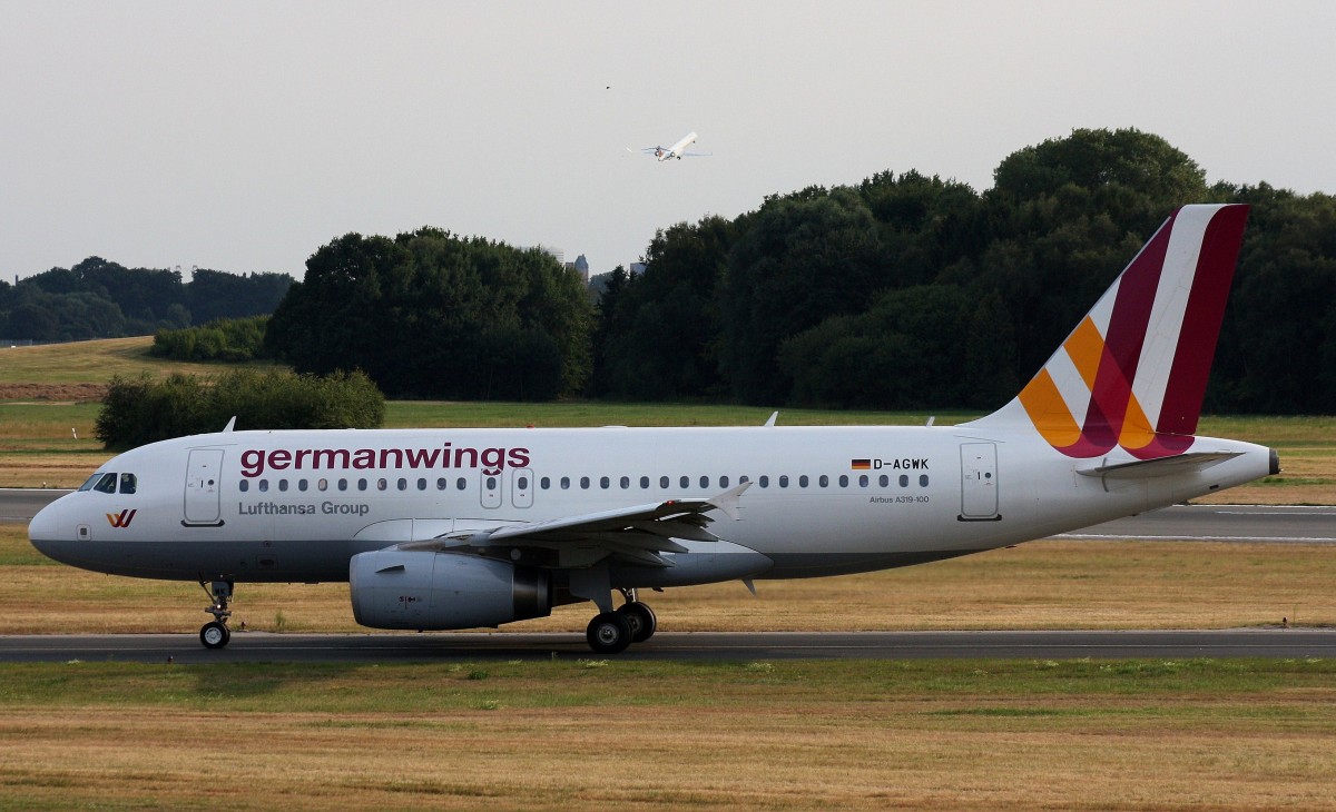 Germanwings,D-AGWK,(c/n 3500),Airbus A319-132,06.08.2014,HAM-EDDH,Hamburg,Germany