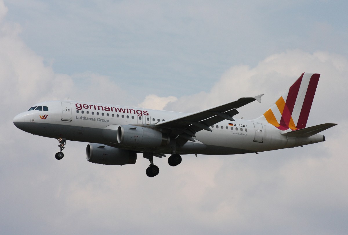 Germanwings,D-AGWT,(c/n 5043),Airbus A319-132,03.08.2014,HAM-EDDH,Hamburg,Germany