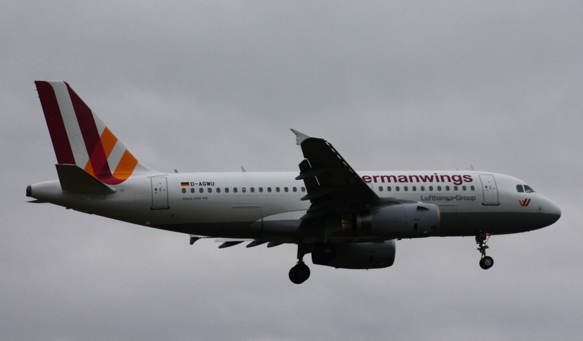 Germanwings,D-AGWU,(c/n5457),Airbus A319-132,16.12.2013,HAM-EDDH,Hamburg,Germany