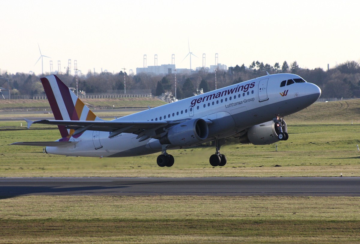 Germanwings,D-AKNT,(c/n 2607),Airbus A319-112,11.03.2014,HAM-EDDH,Hamburg,Germany