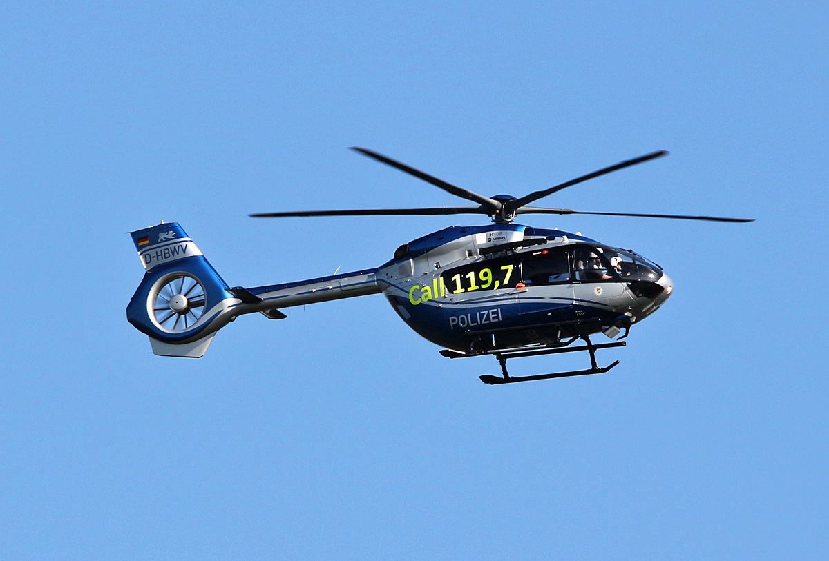 Germany Police, H-145, D-HBWV ber Strausberg Nord, 17.10.2024