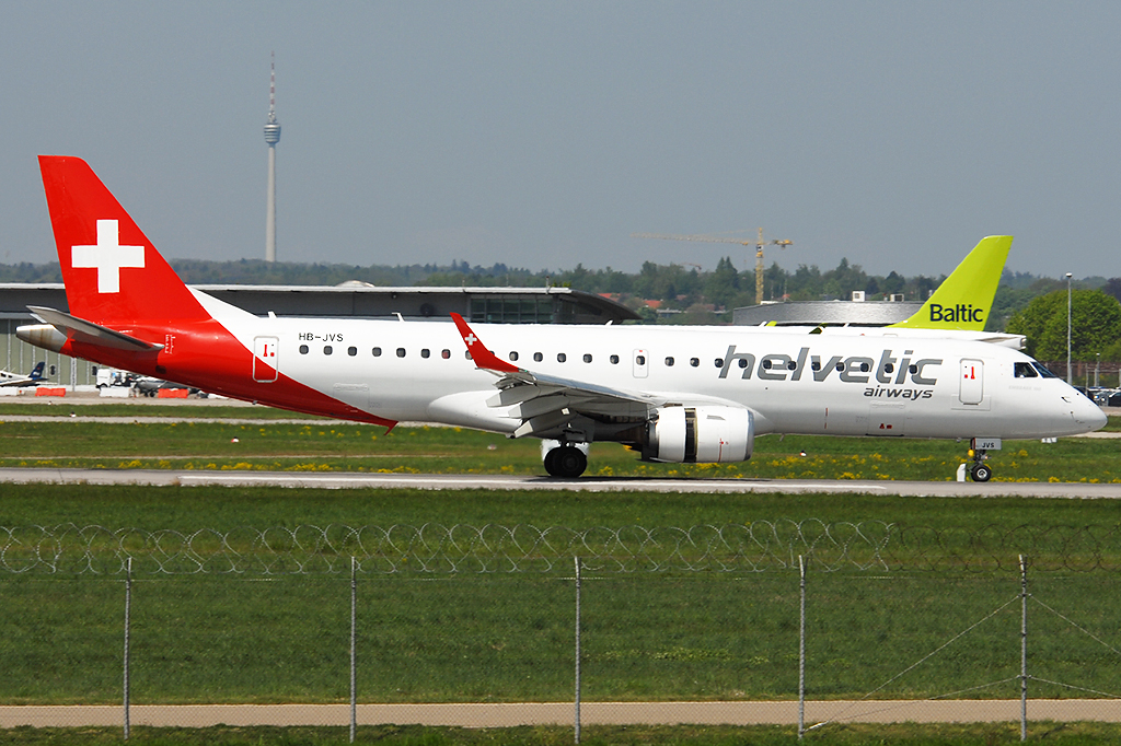 HB-JVS Embraer 190-100LR 01.05.2019