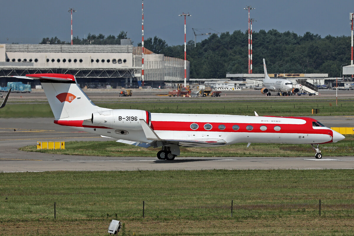 Hina Business Aviation Ltd., B-3196, Gulfstream G550, msn: 5469, 10.Juli 2024, MXP Milano Malpensa, Italy.