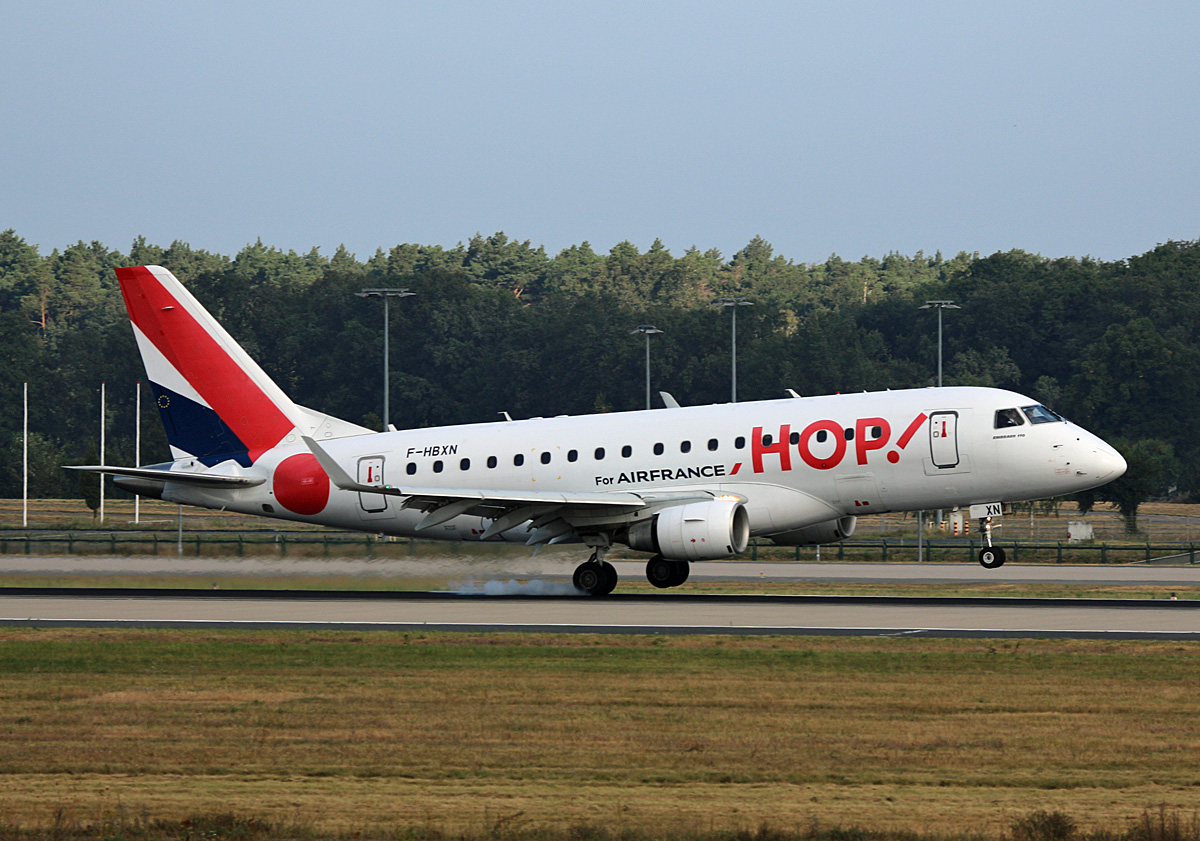 HOP (Air France), ERJ-170-100LR, F-HBXN, BER, 01.09.2024