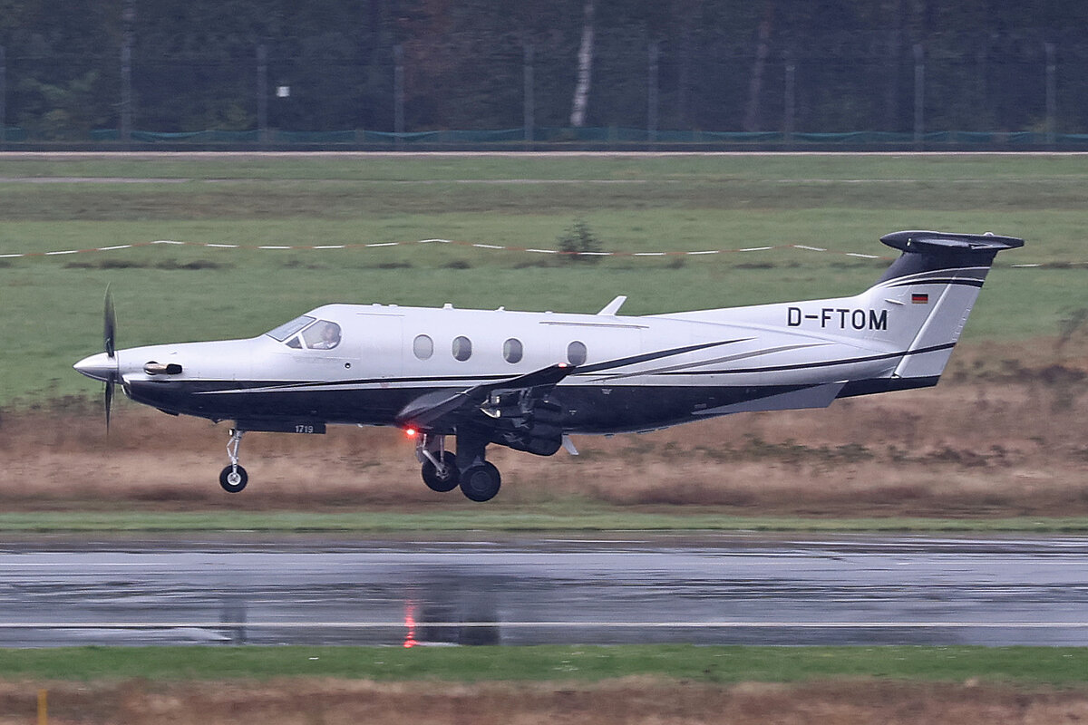 JOMAHO SRL, D-FTOM, Pilatus PC-12/74E, msn: 1507, 14.Oktober 2024, NUE Nürnberg, Germany.