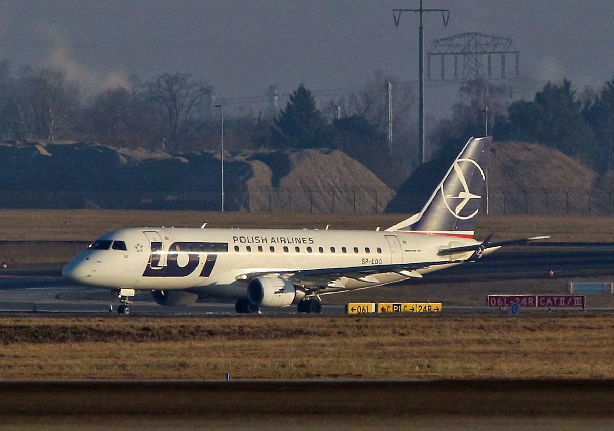 LOT, ERJ-170-100LR, SP-LDG, BER, 22.02.2025