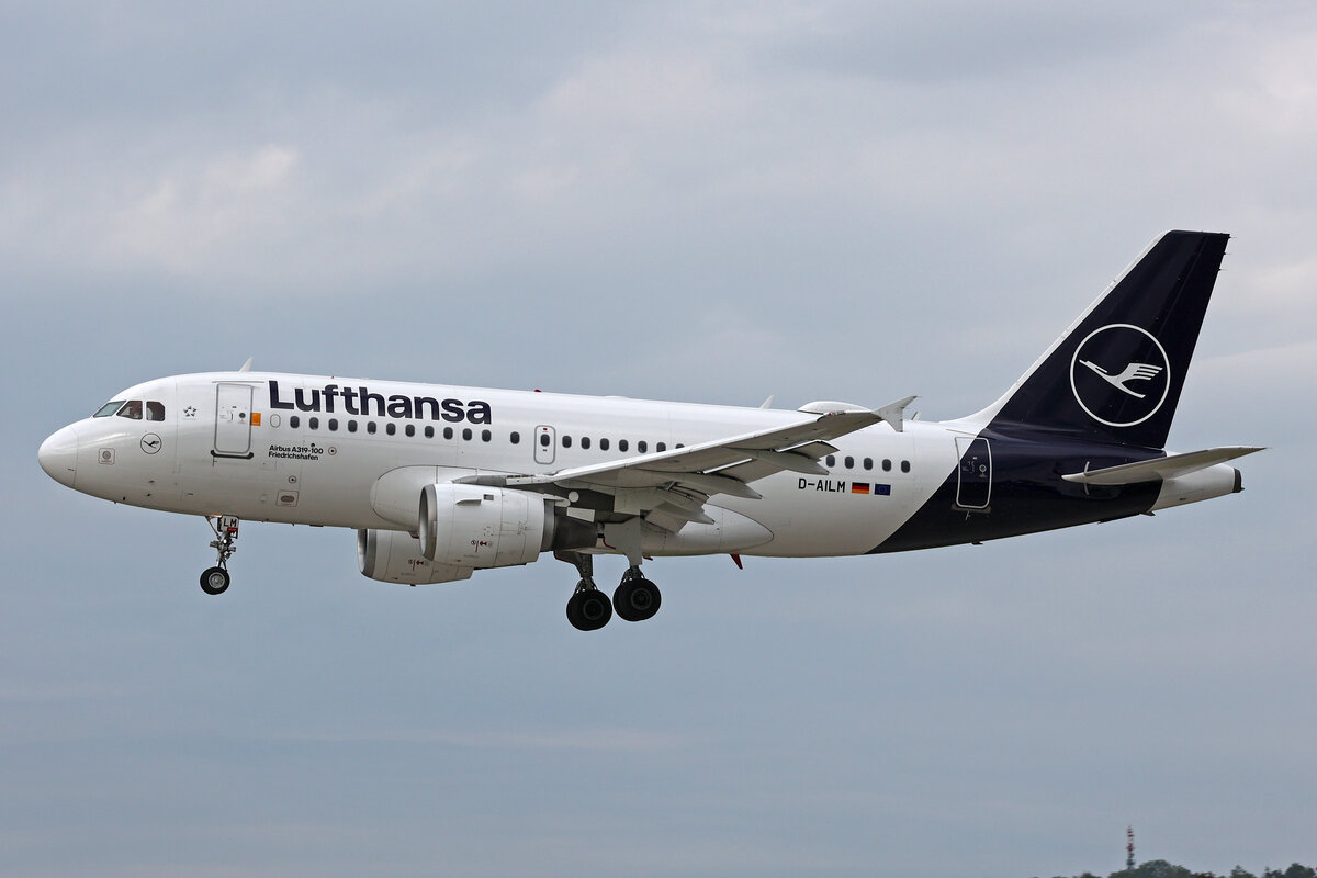 Lufthansa, D-AILM, Airbus A319-114, msn: 694,  Friedrichshafen ,  07.Juni 2024, ZRH Zürich, Switzerland.