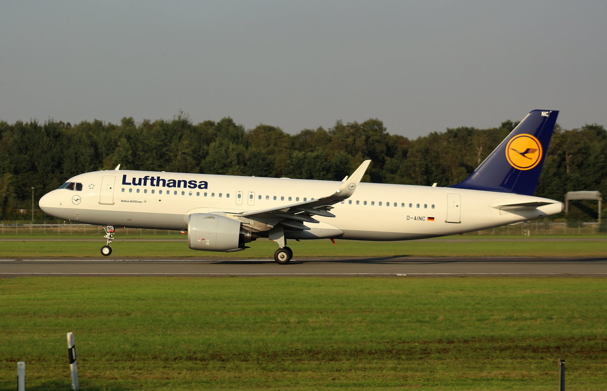 Lufthansa,D-AINC,(c/n 6920),Airbus A320-271N(SL),26.08.2016,HAM-EDDH,Hamburg,Germany