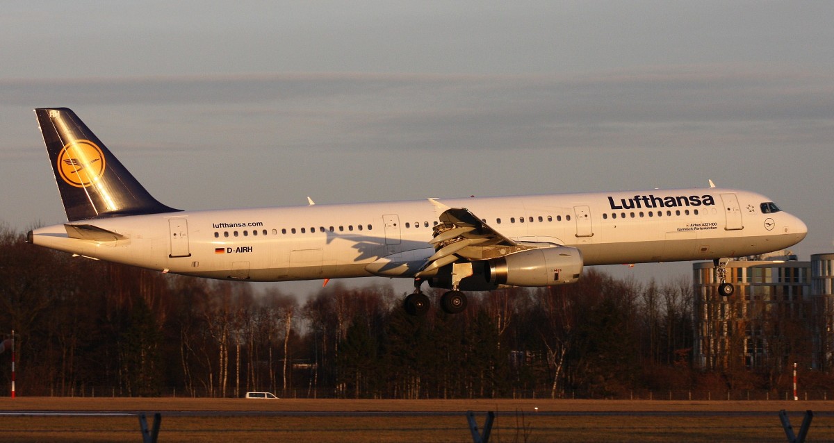 Lufthansa,D-AIRH,(c/n412),Airbus A321-131,02.02.2014,HAM-EDDH.Hamburg,Germany