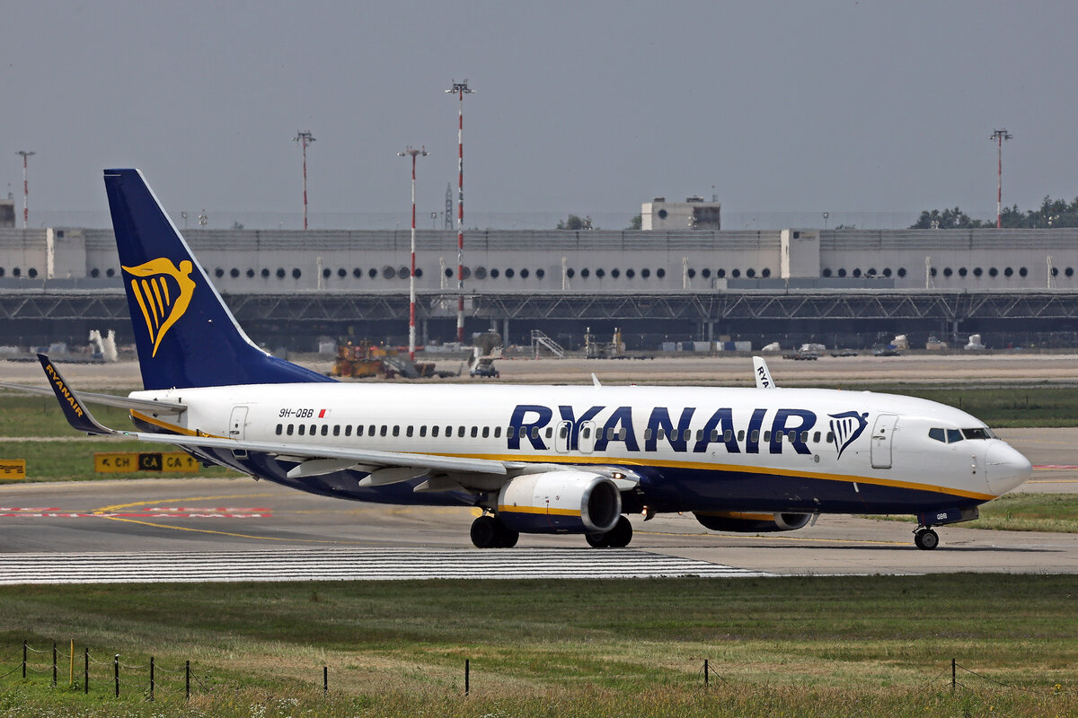 Malta Air, 9H-QBB, Boeing B737-8AS, msn: 61576/5434, 04.Juli 2023, MXP Milano Malpensa, Italy.